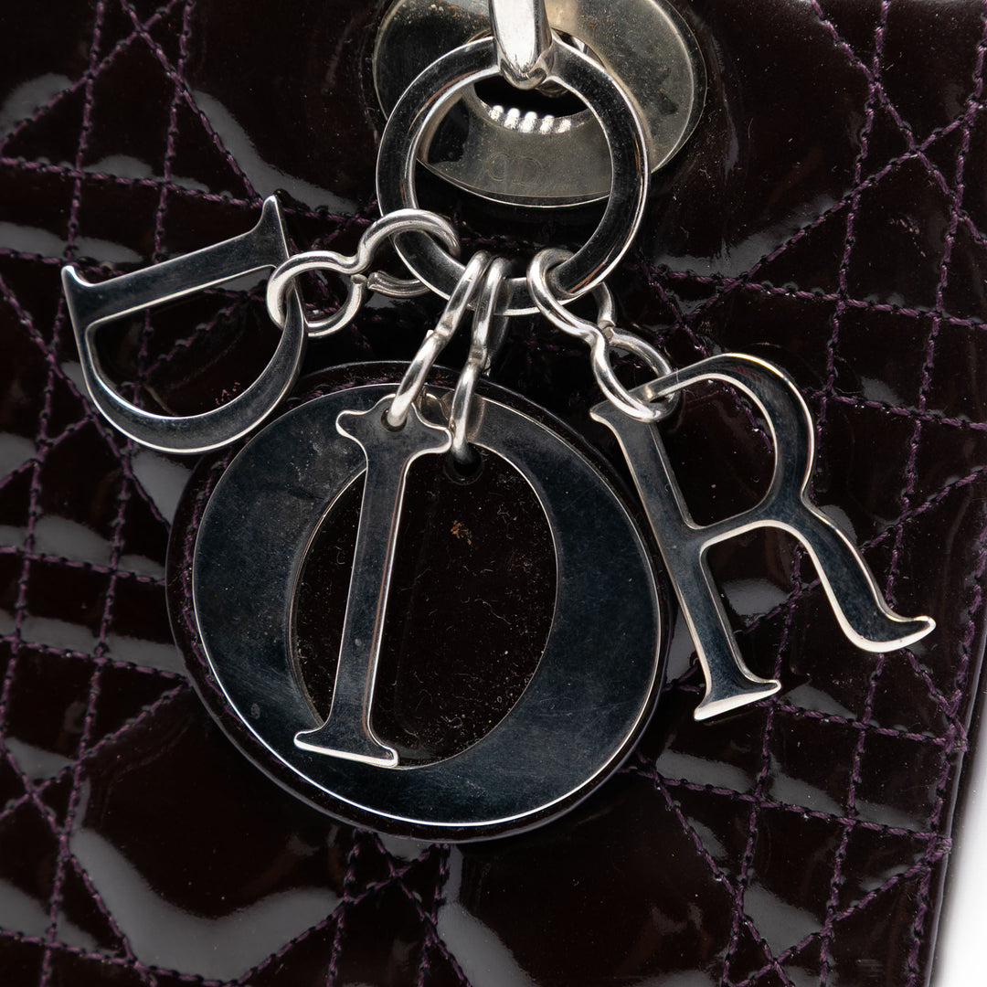Dior Lady Dior Cannage Moyen Violet