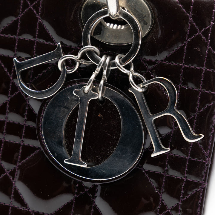 Dior Lady Dior Cannage Moyen Violet
