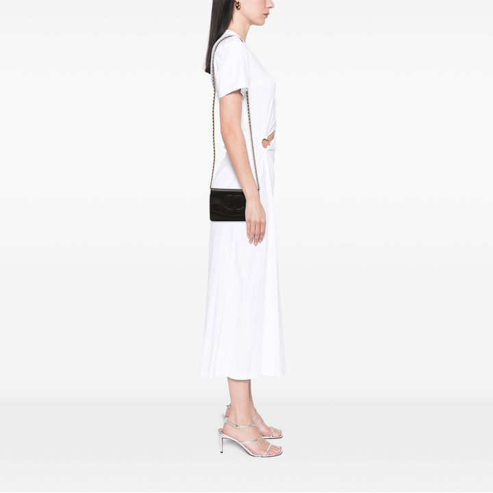 Chanel CC Caviar Wallet on Chain