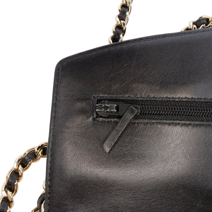 Chanel CC Caviar Wallet on Chain