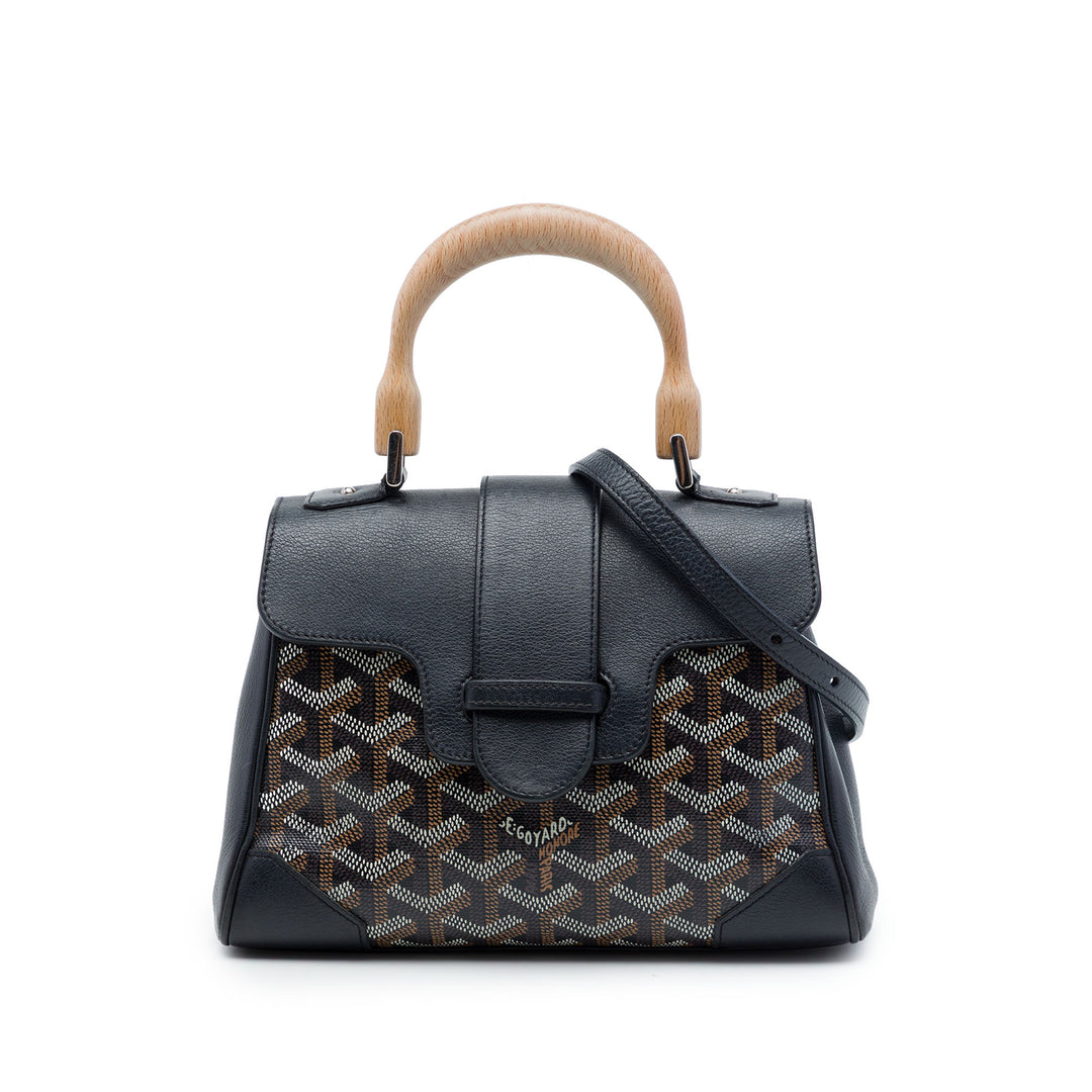 Saigon Souple Mini Goyardine Noir