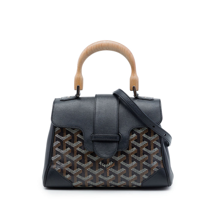 Saigon Souple Mini Goyardine Noir