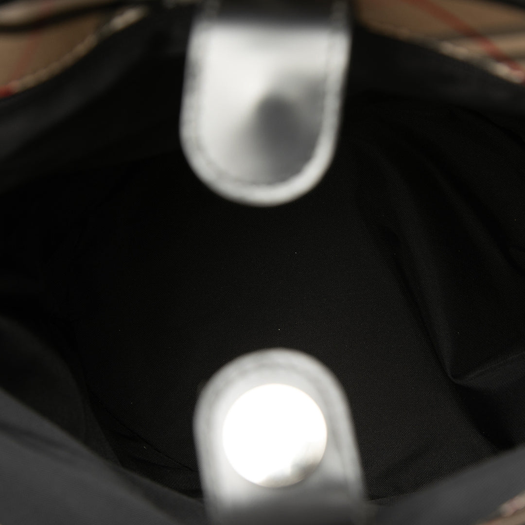 Burberry House Check Sac seau Toile enduite