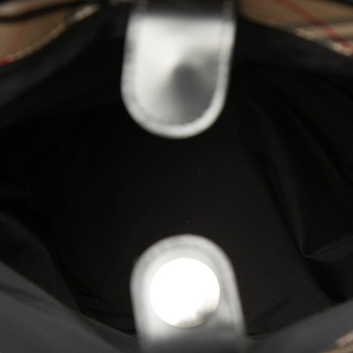 Burberry House Check Sac seau Toile enduite