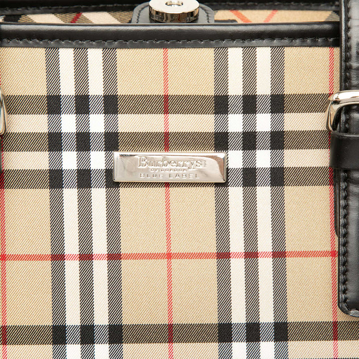 Burberry House Check Sac seau Toile enduite