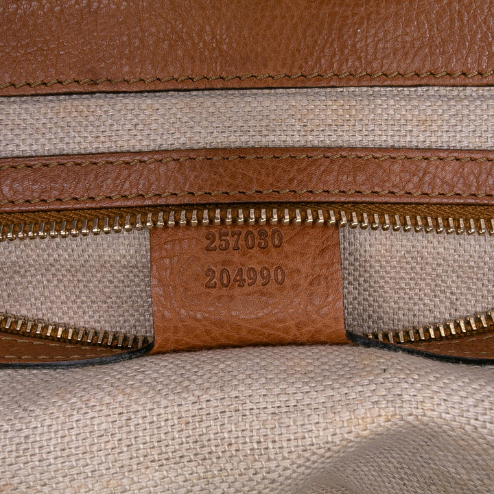 GG Canvas Marrakech Clutch Brown - Gaby Paris