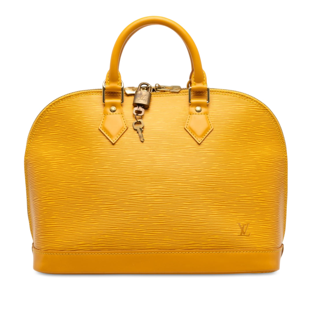 Louis Vuitton Alma PM Épi Jaune