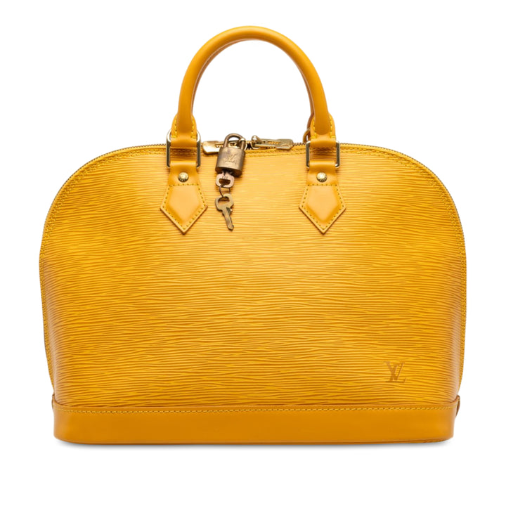 Louis Vuitton Alma PM Épi Jaune