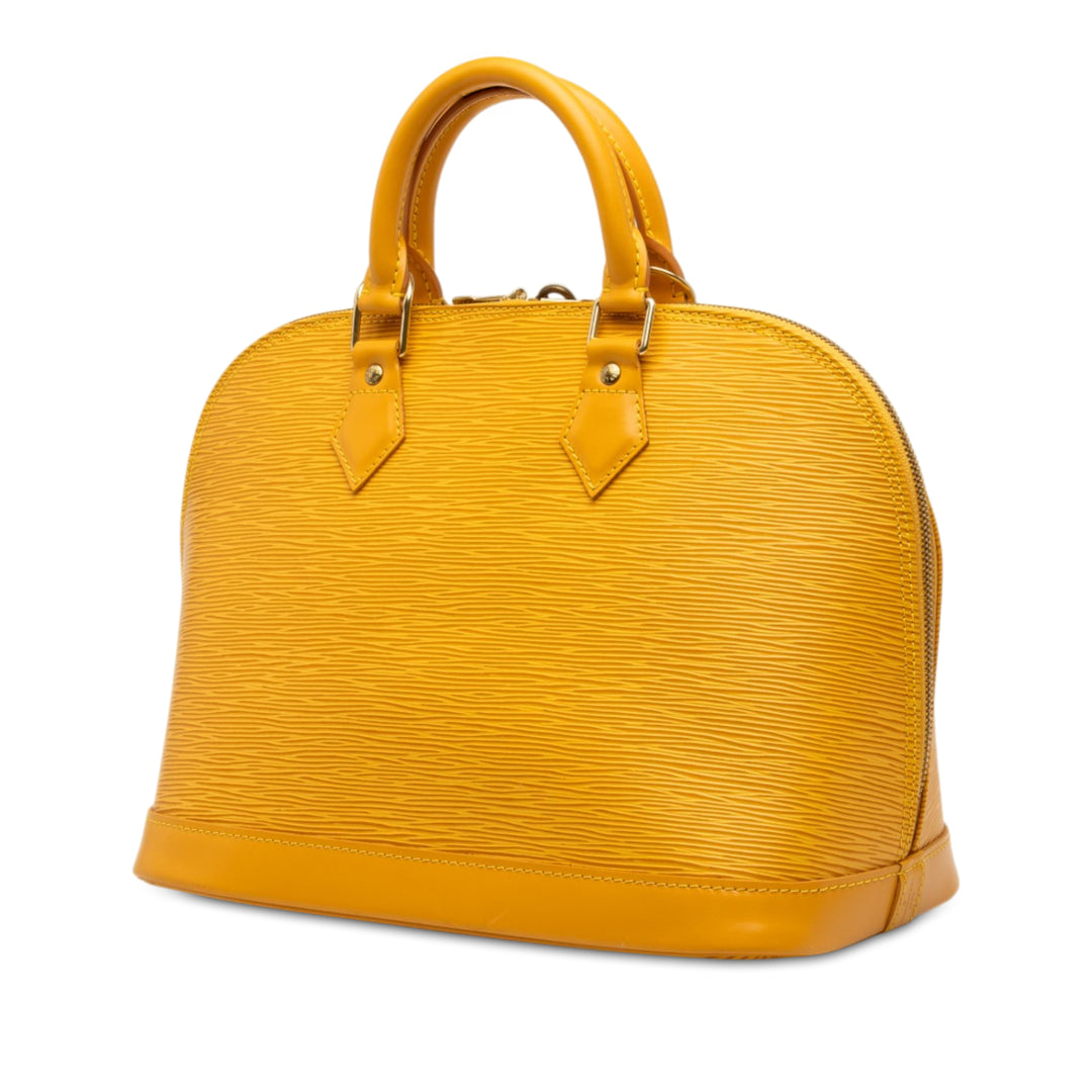 Louis Vuitton Alma PM Épi Jaune