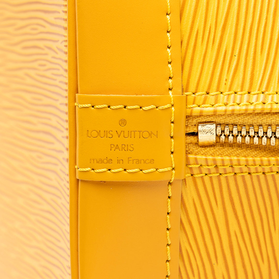 Louis Vuitton Alma PM Épi Jaune