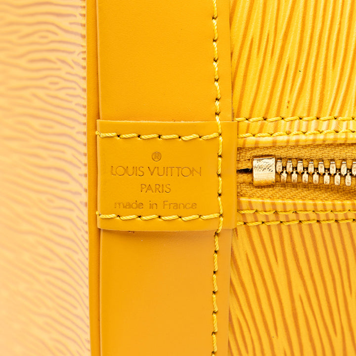 Louis Vuitton Alma PM Épi Jaune