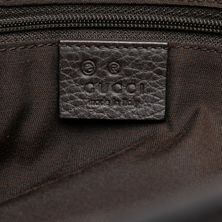 Bamboo Libeccio Cabas Moyen Cuir de veau Marron