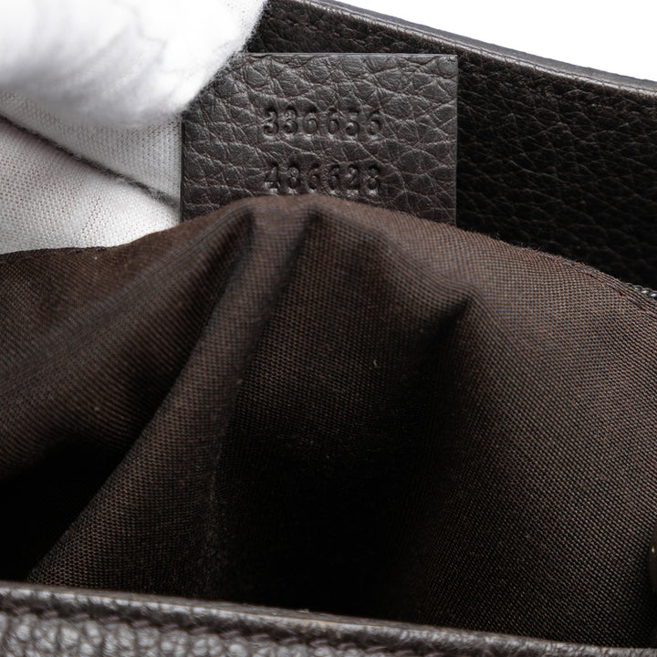 Bamboo Libeccio Cabas Moyen Cuir de veau Marron