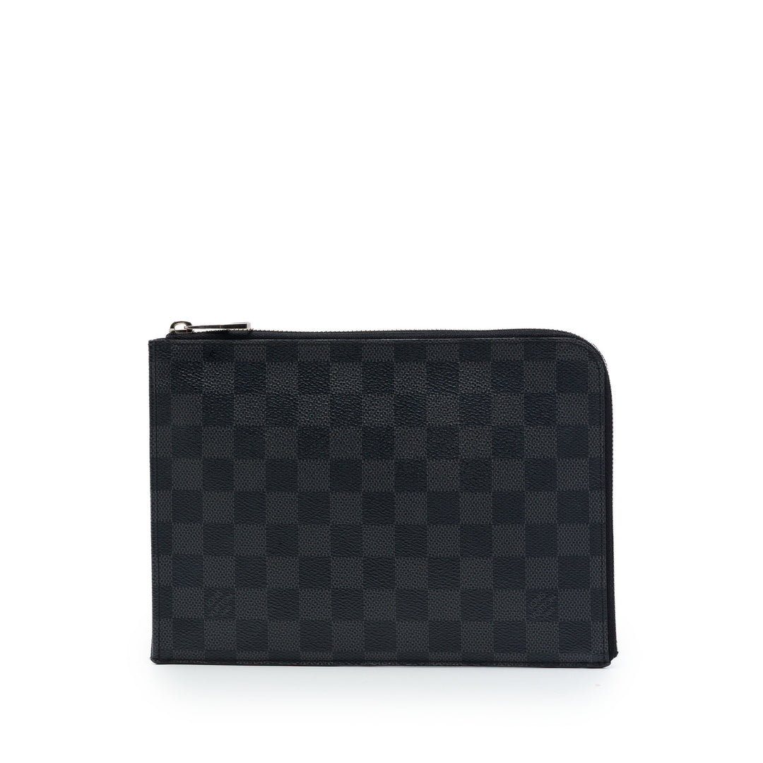 Pochette Jour PM Damier Graphite Noir