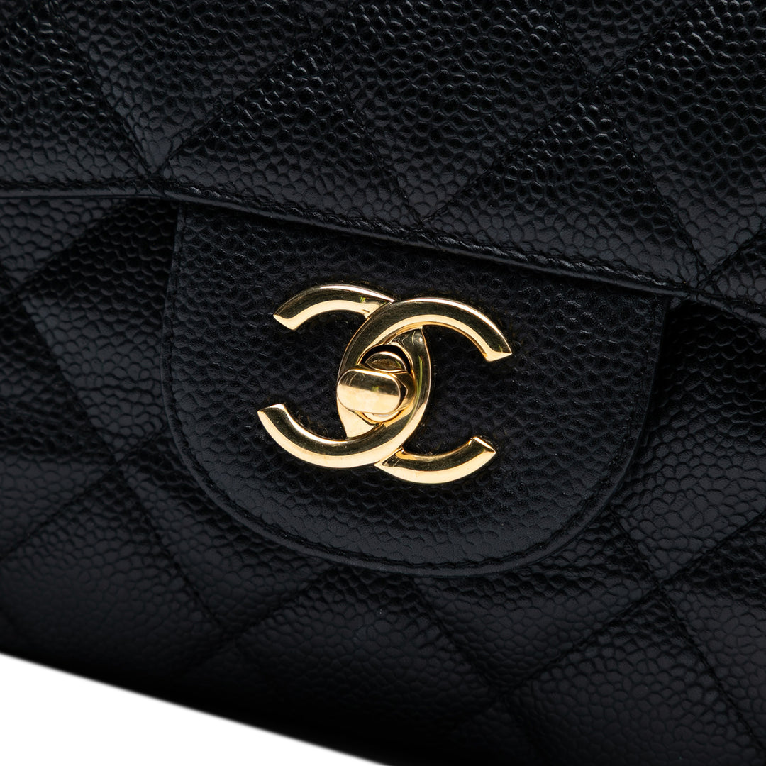 Chanel Jumbo Classic Caviar Double rabat Noir – GABY PARIS Authentique