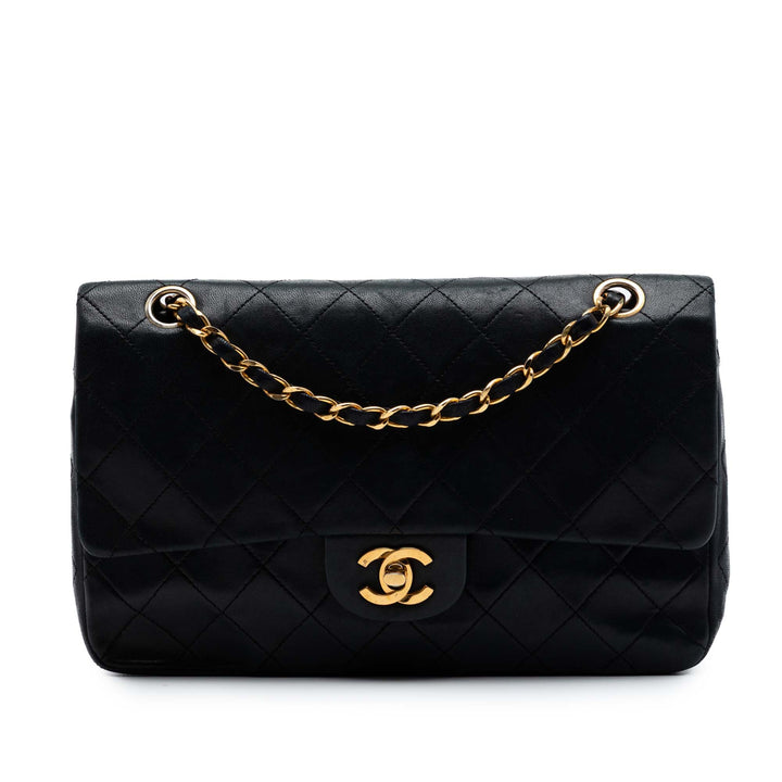 Chanel Medium Classic Cuir d’agneau Double rabat