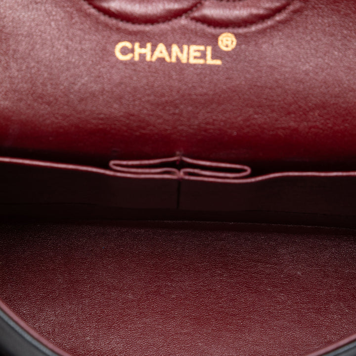Chanel Medium Classic Cuir d’agneau Double rabat