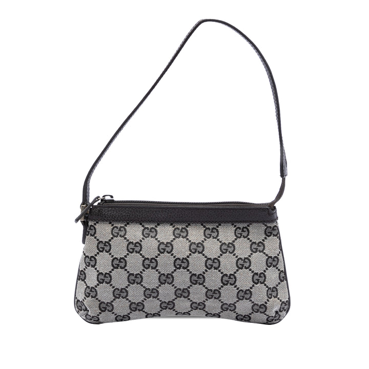 Gucci GG Toile Bumble Bee Charm Pochette
