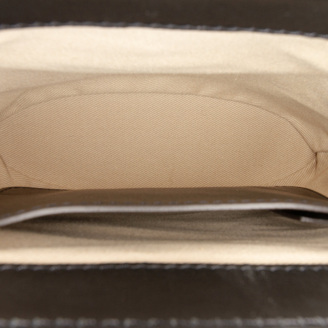 Chloé Croc embossé Cuir Aby Lock Sac – GABY PARIS Authentique