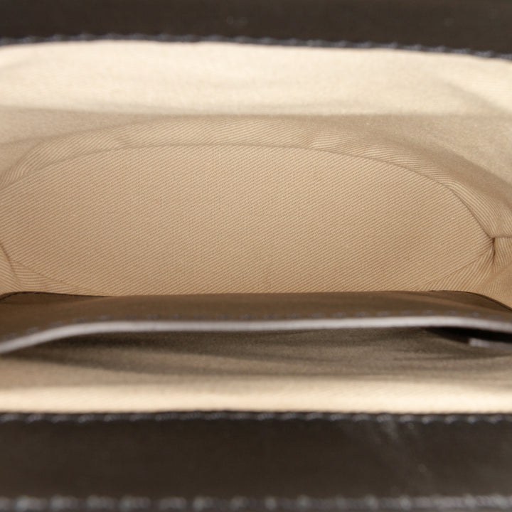 Chloé Croc embossé Cuir Aby Lock Sac – GABY PARIS Authentique