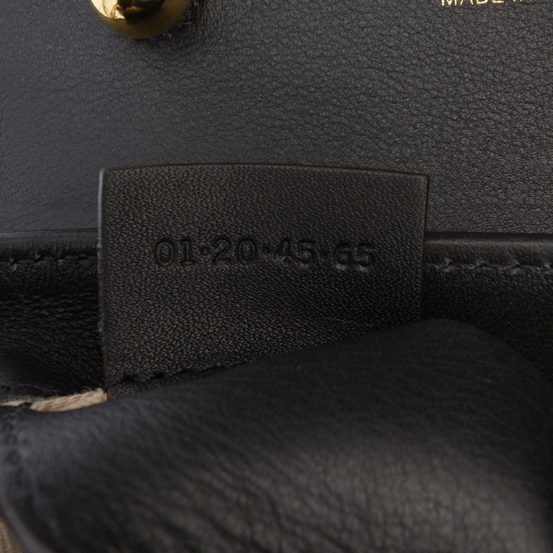 Chloé Croc embossé Cuir Aby Lock Sac – GABY PARIS Authentique