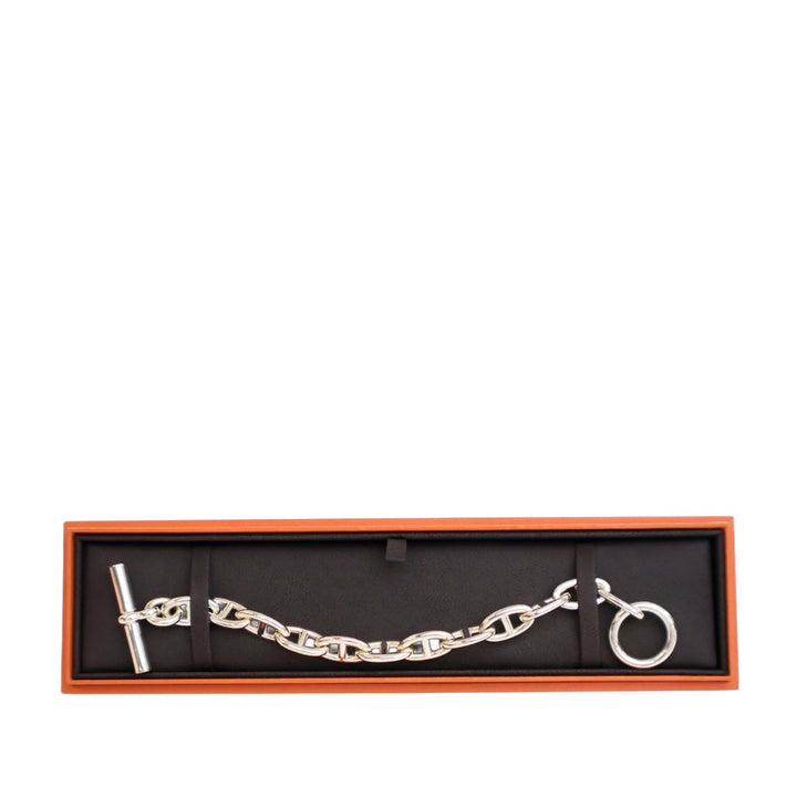 Large Model Sterling Silver Chaine D Ancre Bracelet Silver - Gaby Paris