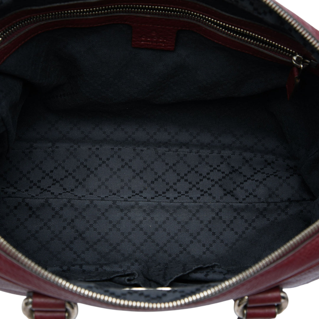 Soho Porte-documents Cuir de veau Rouge