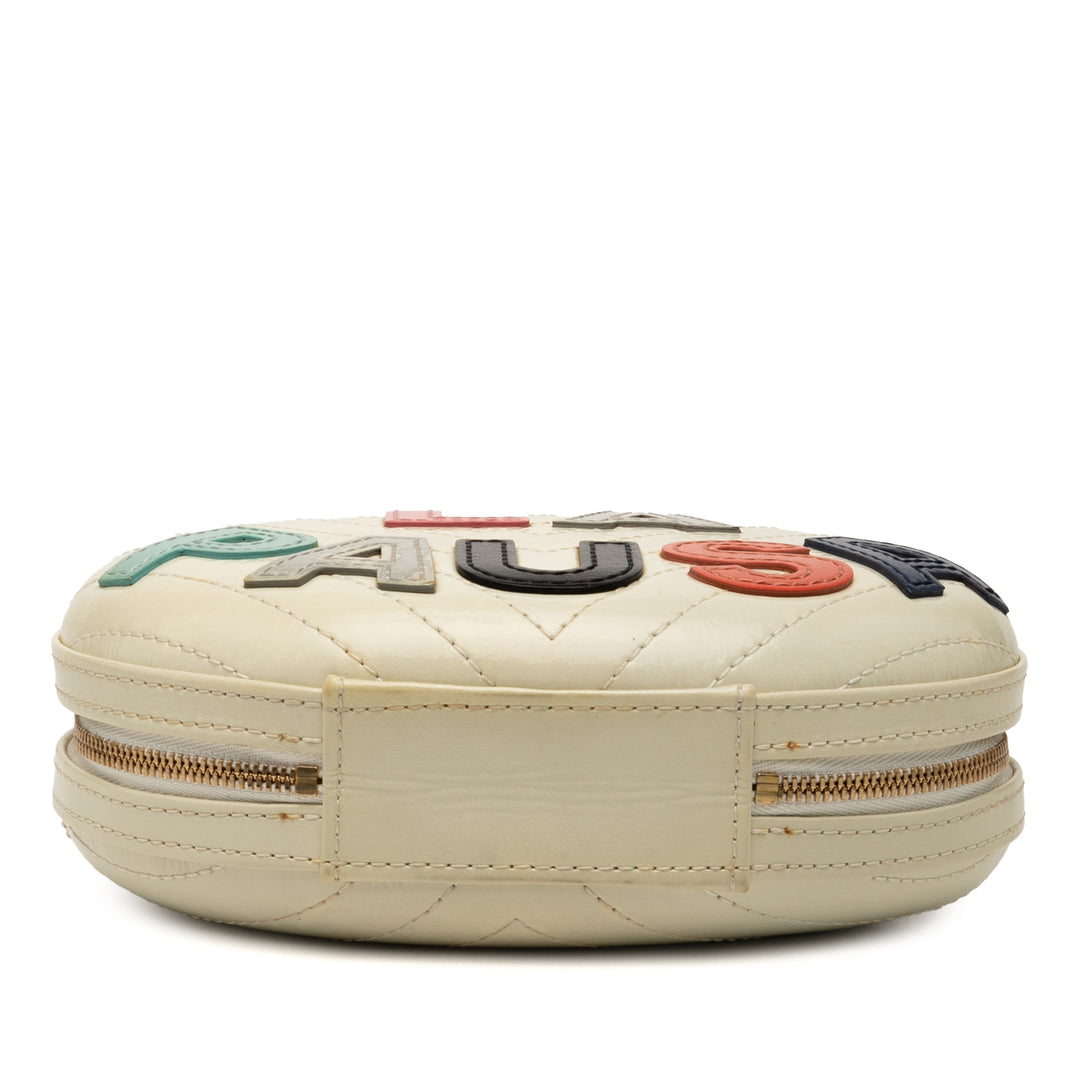 Chanel Chevron Cuir d’agneau La Pausa Evening Sac – GABY PARIS Authentique