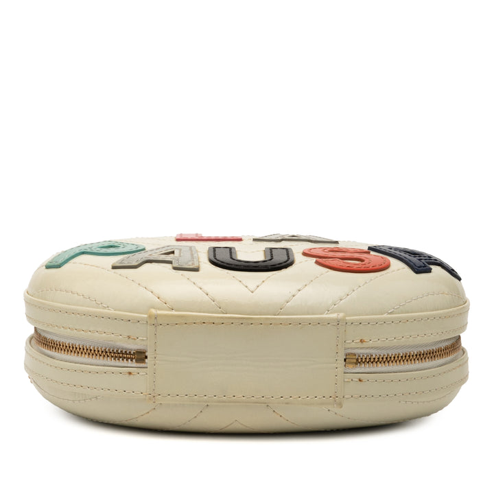 Chanel Chevron Cuir d’agneau La Pausa Evening Sac – GABY PARIS Authentique