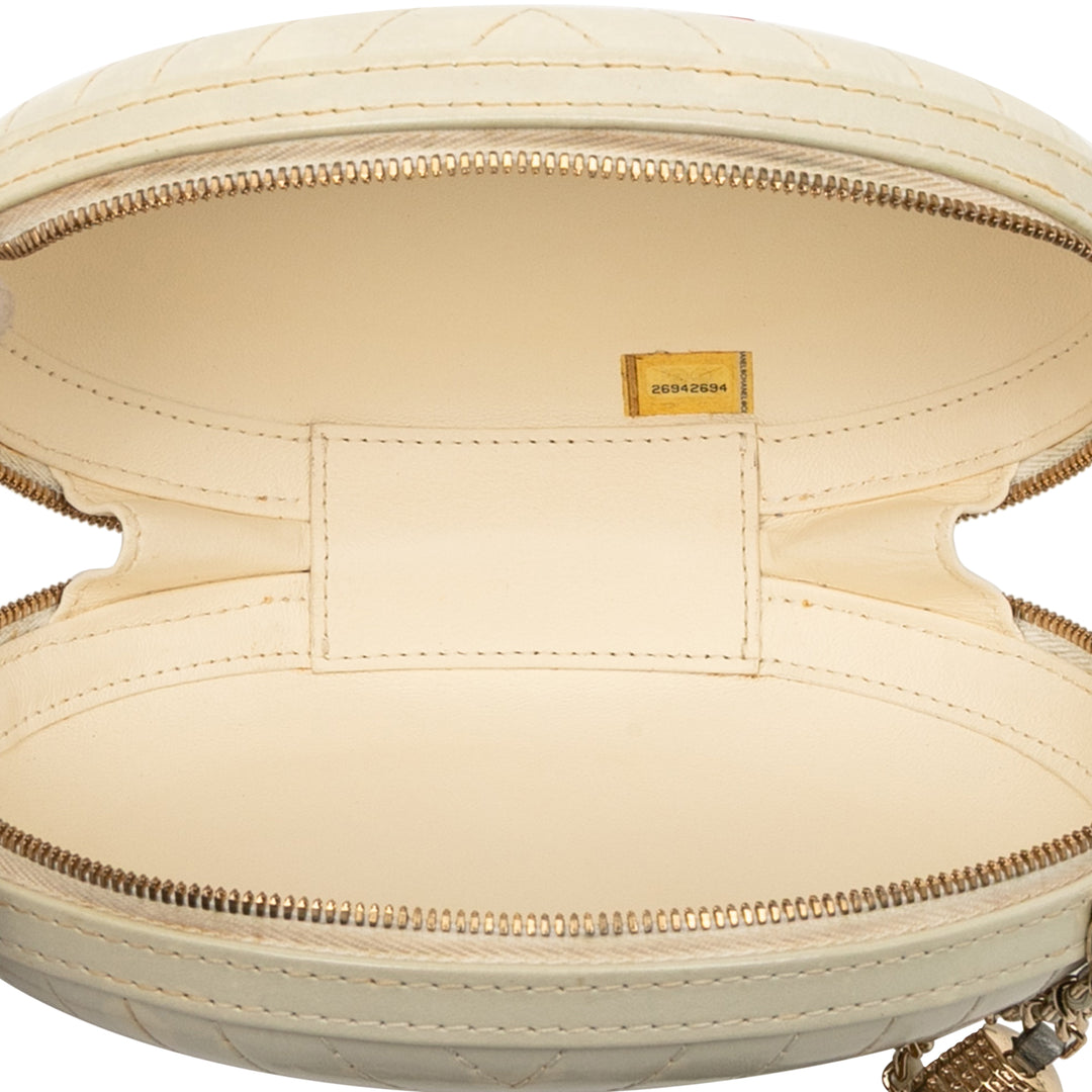 Chanel Chevron Cuir d’agneau La Pausa Evening Sac – GABY PARIS Authentique