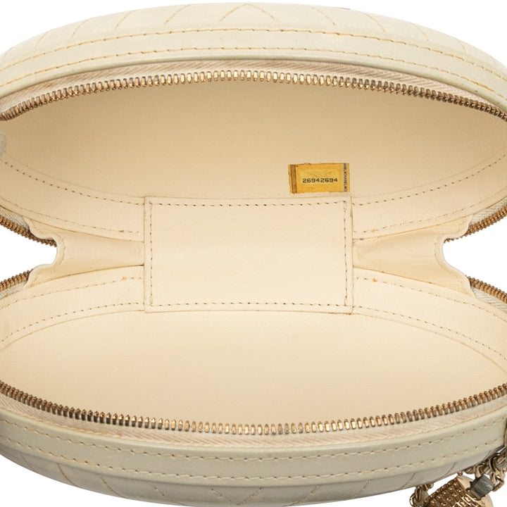 Chanel Chevron Cuir d’agneau La Pausa Evening Sac – GABY PARIS Authentique