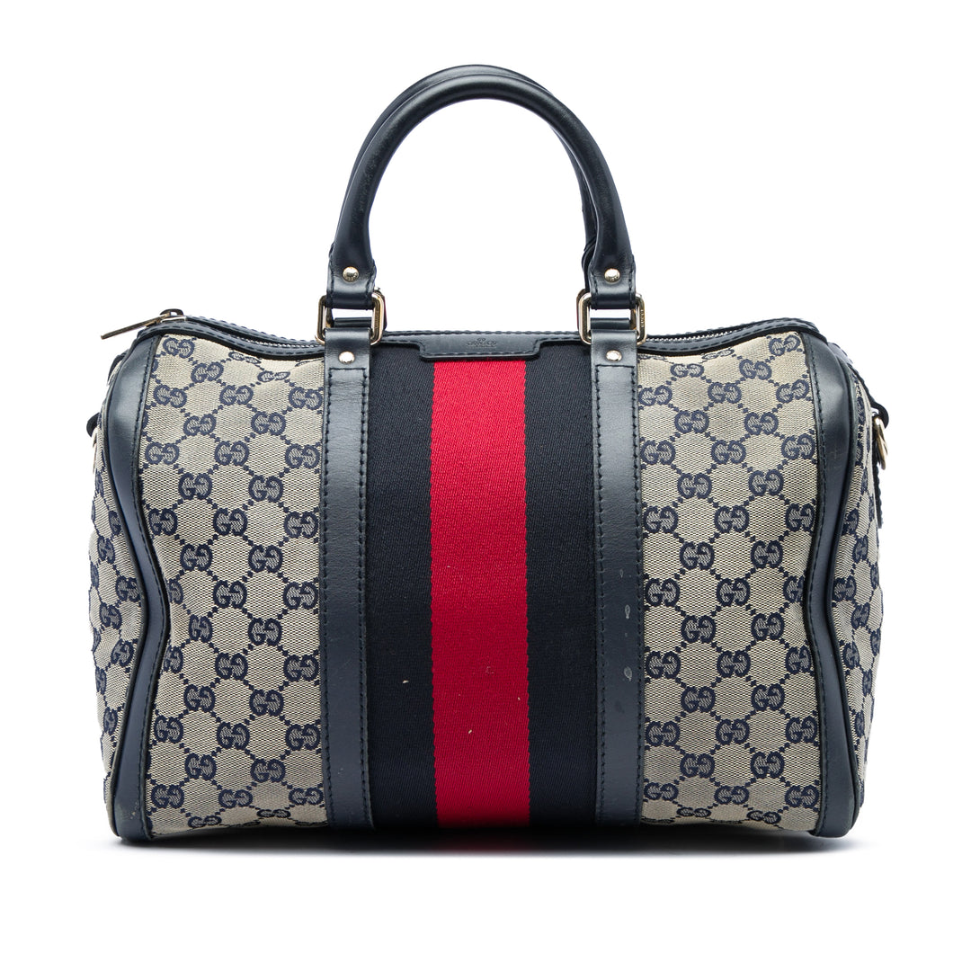Gucci GG Web Joy Boston Sac Moyen Beige
