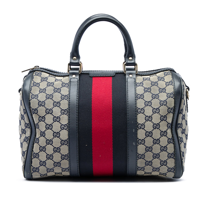 Gucci GG Web Joy Boston Sac Moyen Beige