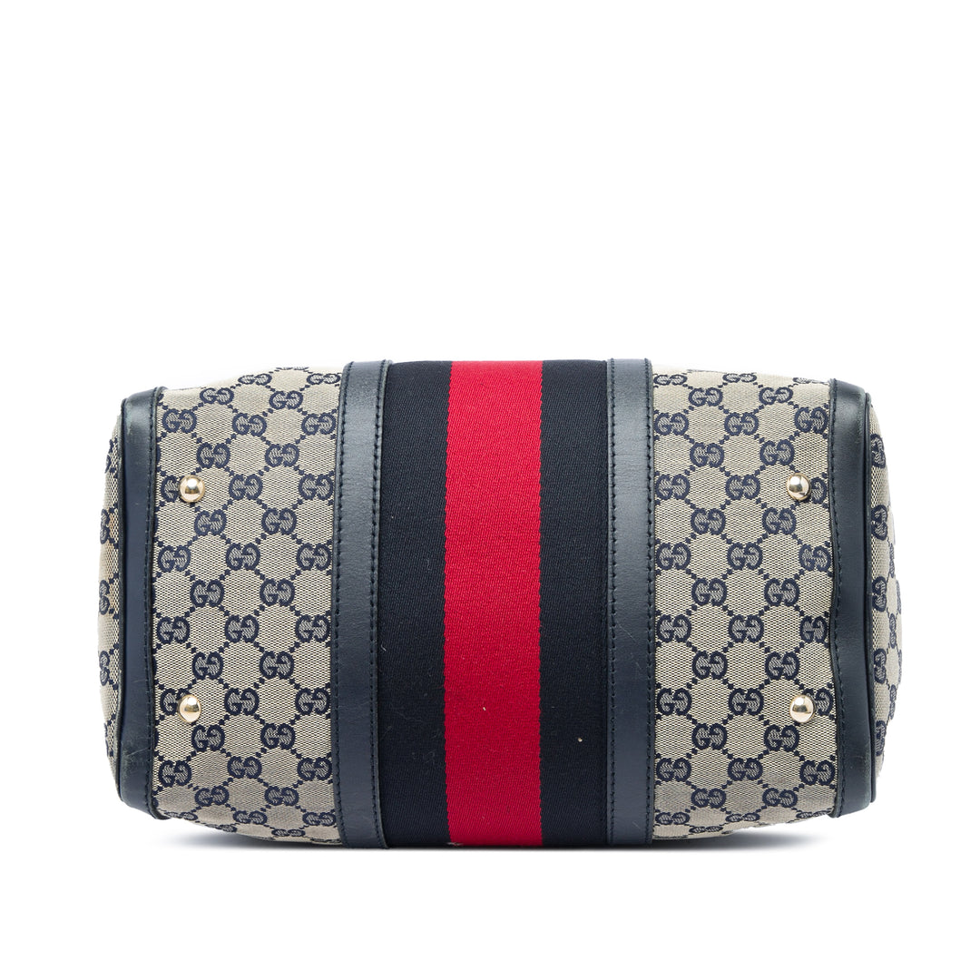 Gucci GG Web Joy Boston Sac Moyen Beige