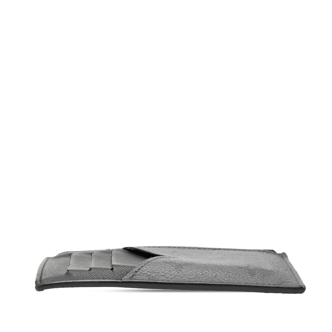 Louis Vuitton Monogram Eclipse Reverse Taigarama Coin Card Holder