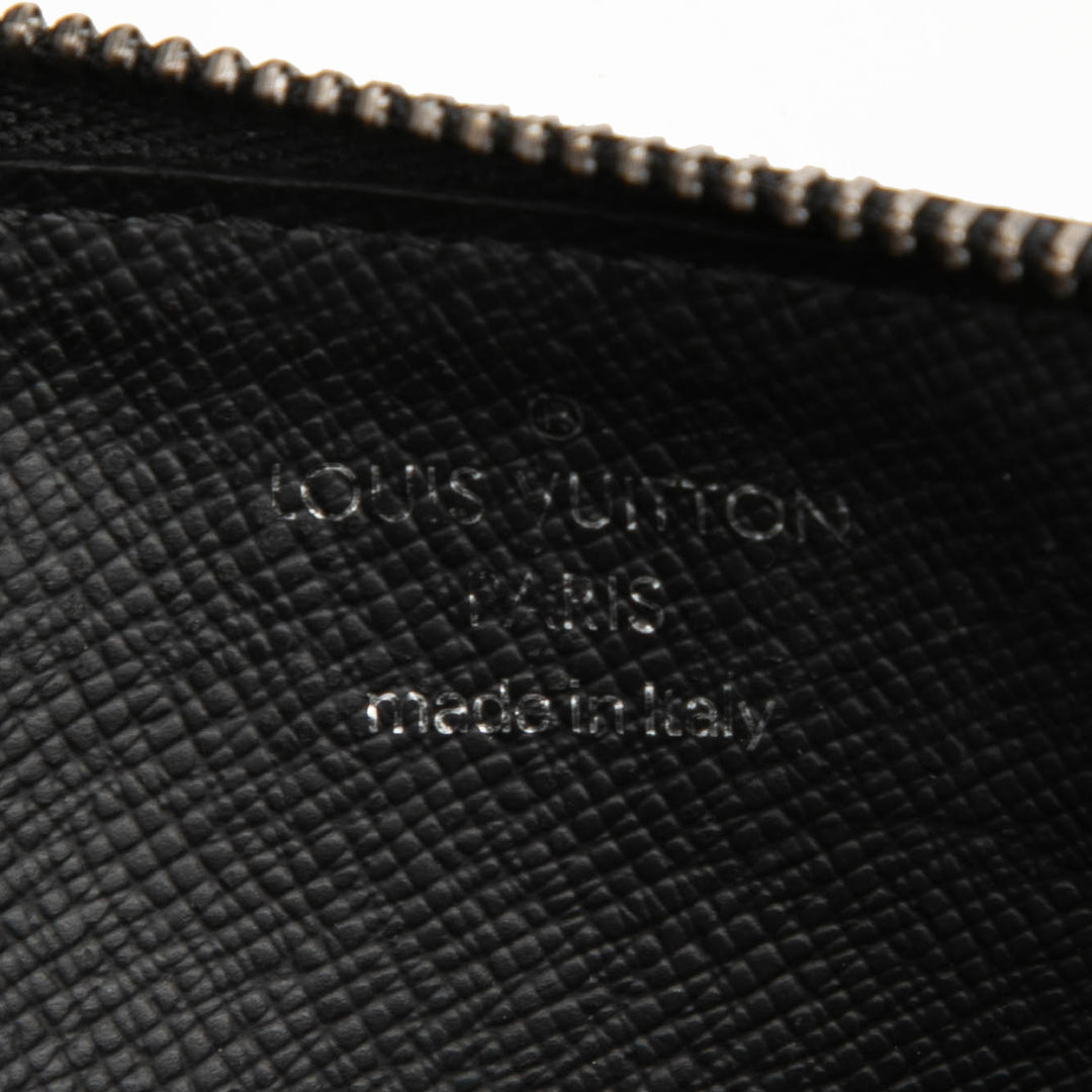 Louis Vuitton Monogram Eclipse Reverse Taigarama Coin Card Holder