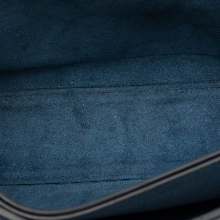 Souple Jackie Sac Cuir de veau Bleu