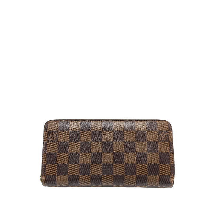 Louis Vuitton Damier Ebene Zippy Portefeuille long