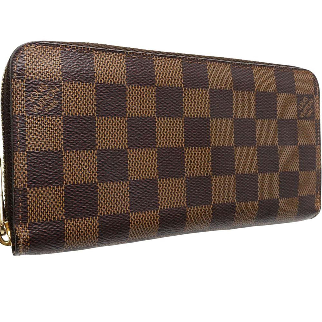 Louis Vuitton Damier Ebene Zippy Portefeuille long
