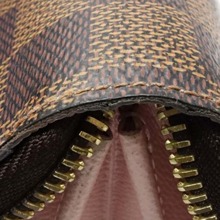 Louis Vuitton Damier Ebene Zippy Portefeuille long