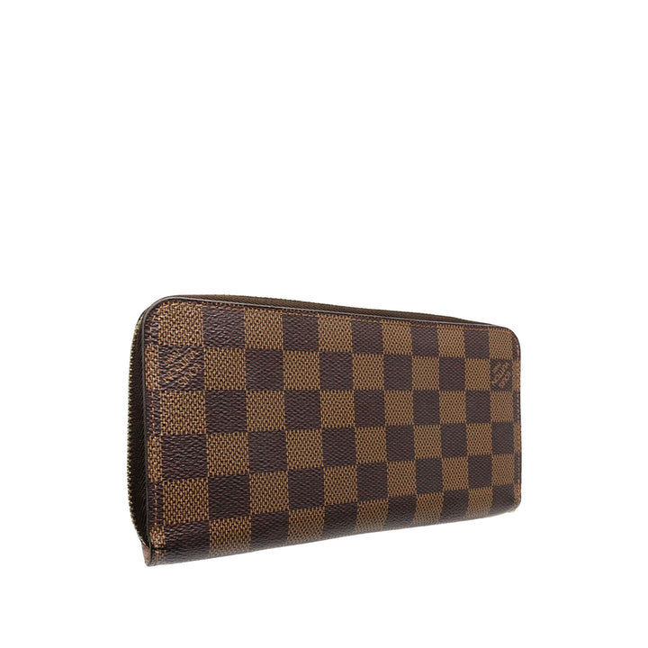 Louis Vuitton Damier Ebene Zippy Portefeuille long