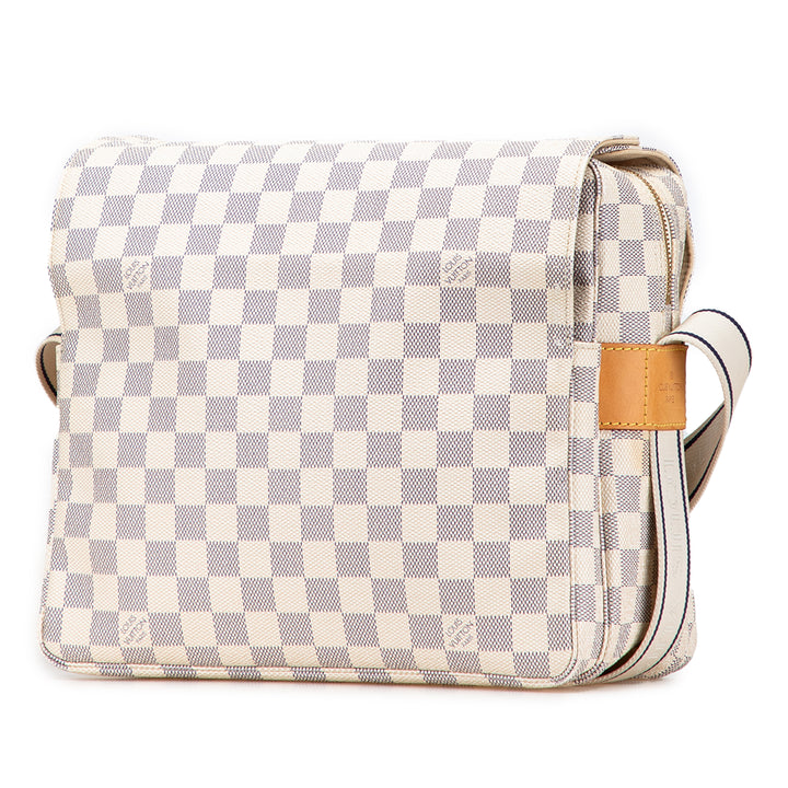 Louis Vuitton Damier Azur Naviglio Blanc