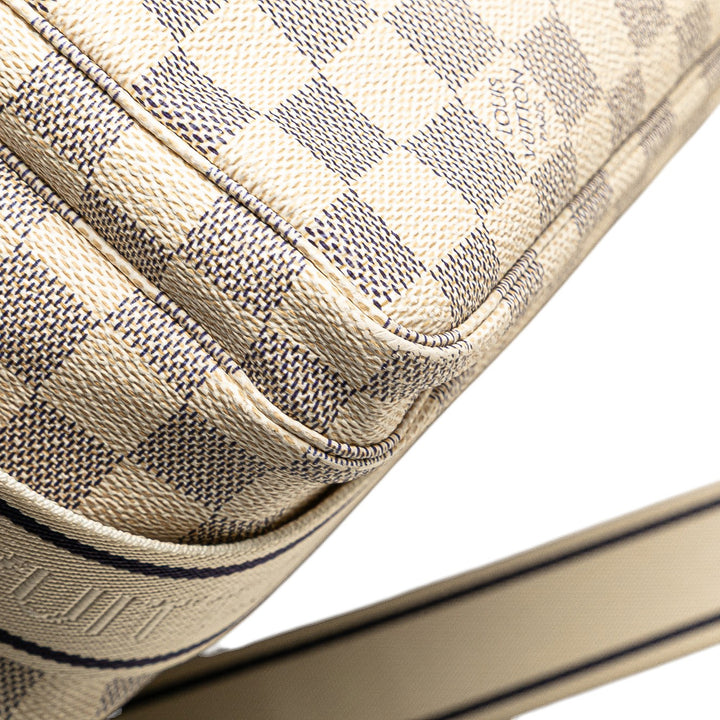 Louis Vuitton Damier Azur Naviglio Blanc