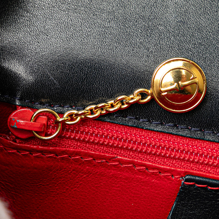 Leather Horsebit Crossbody Black - Gaby Paris
