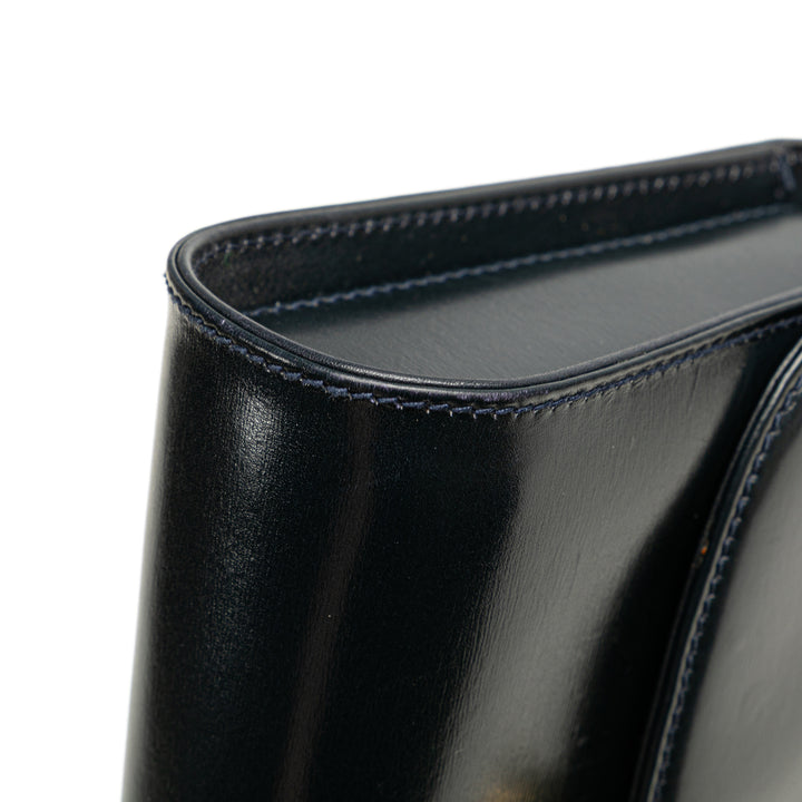 Leather Horsebit Crossbody Black - Gaby Paris