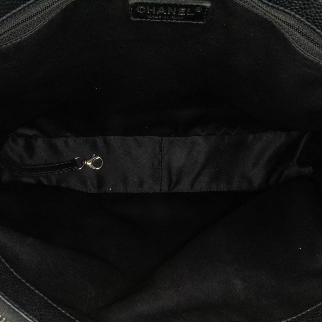 Chanel Caviar Grand Shopping Tote Black - GABY PARIS