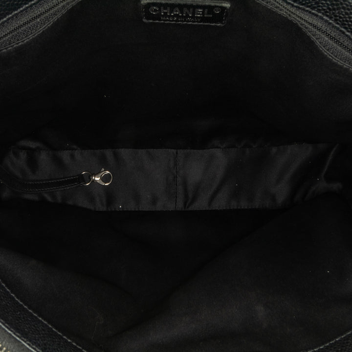 Chanel Caviar Grand Shopping Tote Black - GABY PARIS