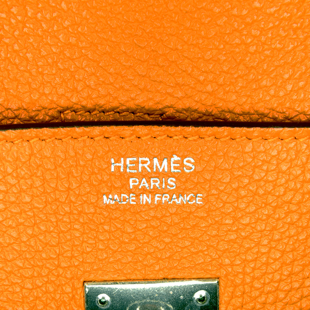 Hermès Togo Birkin Retourne 35 Orange – GABY PARIS Authentique