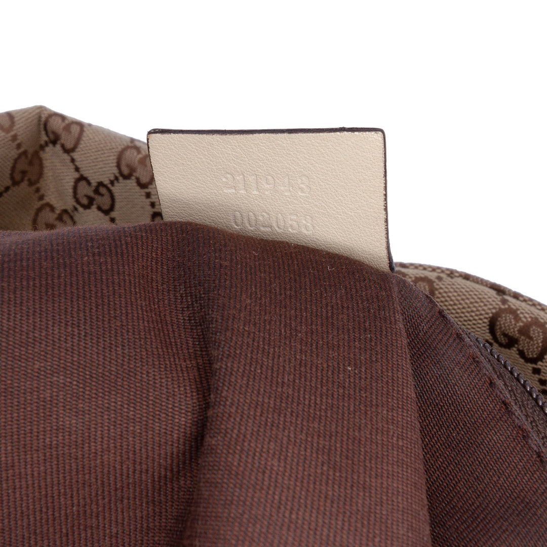 Large GG Canvas Sukey Tote Brown - Gaby Paris