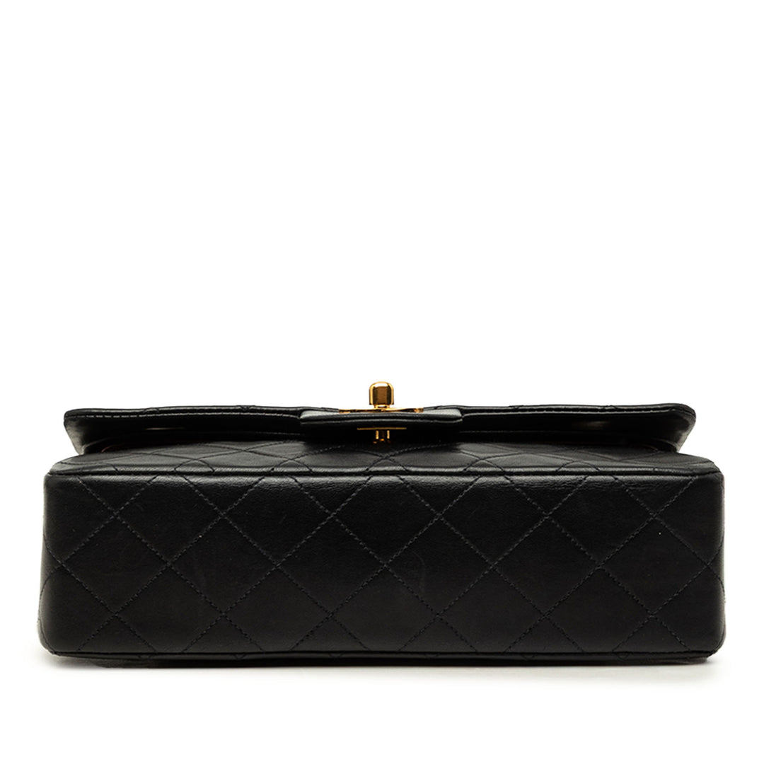 Chanel Sac porté épaule Classic Double rabat Petit Cuir d'agneau Noir – vue 3 – GABY PARIS